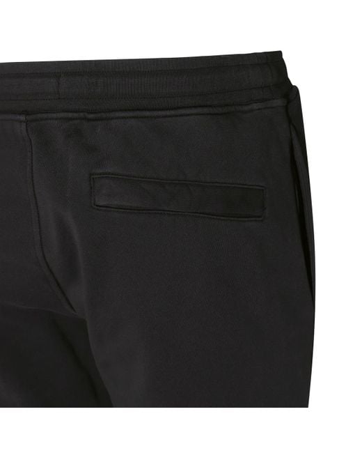 Stone Island Black Cotton Pants for men