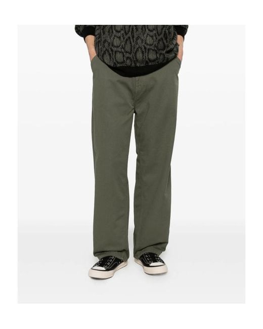 Carhartt Green Straight-Leg Work Pants for men