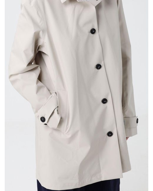 Save The Duck White April Hooded Coat
