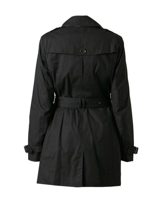Burberry Black Hooded Windbreaker