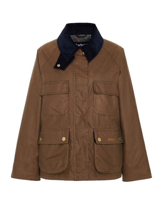 Barbour Brown Ruth Waxed Jacket