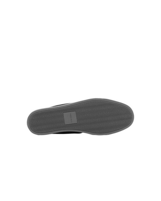 Giorgio Armani Gray Bow Detailed Slip-On Loafers for men