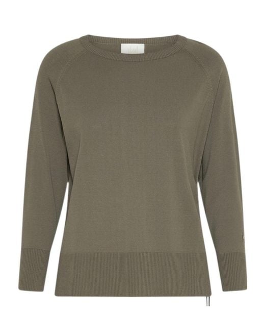 Marella Green Drawstring Sweater