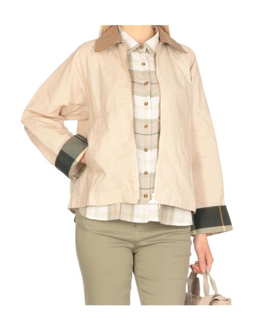 Barbour Natural Catlin Showerproof Jacket