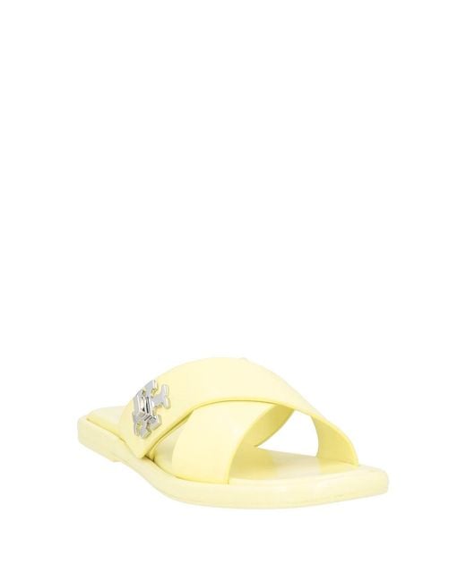 Tory Burch Metallic Minimalist Shiny Leather Sandals