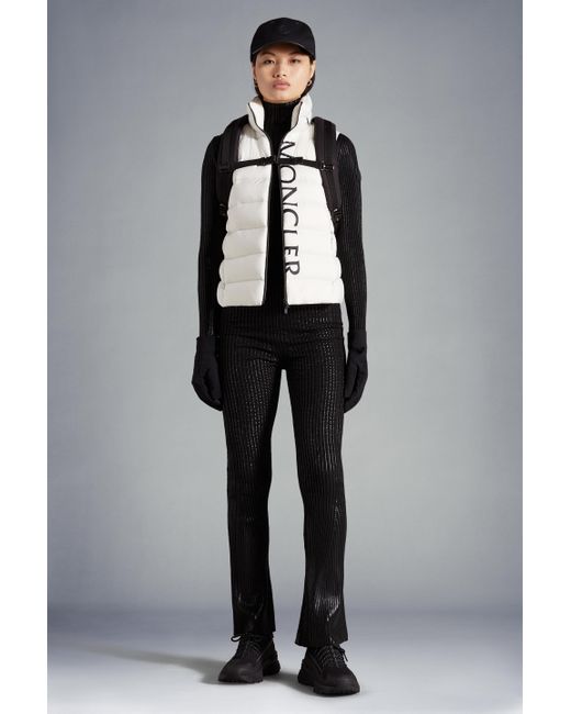 Moncler Gray Cenis High-Neck Down Vest