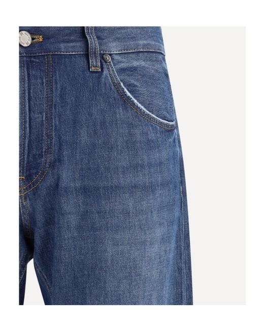 Pt Pantaloni Blue Pt Torino Rebel Carrot-Fit Jeans for men