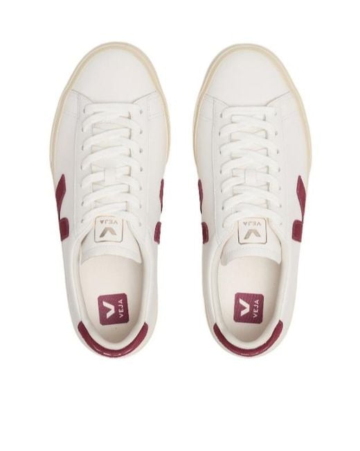 Veja Pink Logo-Patch Sneakers