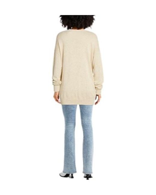 Isabel Marant Natural Wool Knit Top
