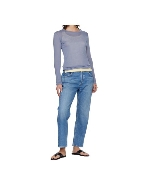 Citizens of Humanity Blue Winslow Boyfriend-Fit Jeans