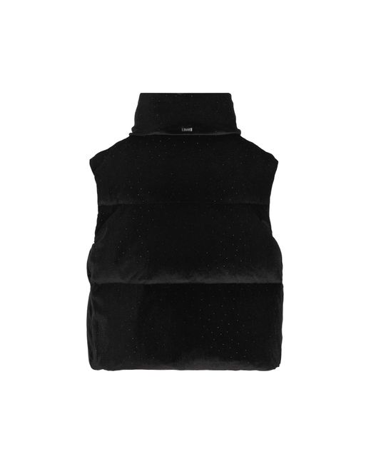 Herno Black Zip-Up Drawstring Down Jacket