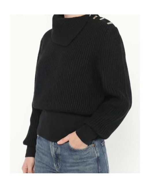 Alaïa Black Long-Sleeved Knitwear