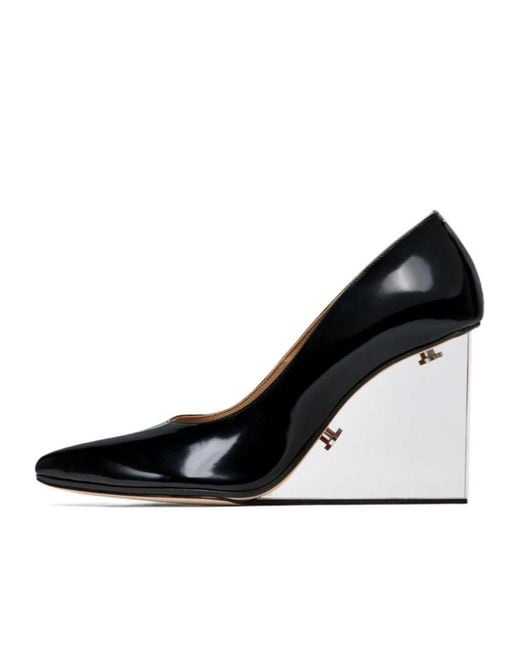 Maison Margiela Black Tabi Claw Plexi Pump