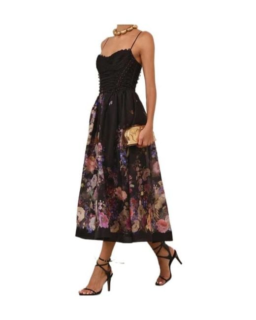 Zimmermann Multicolor Luna Beaded Picnic Dress