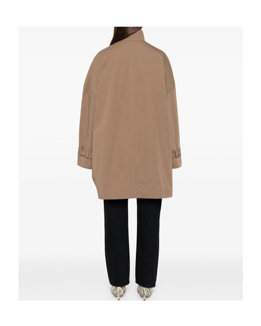 Totême Brown Totême Oversized Trench Jacket