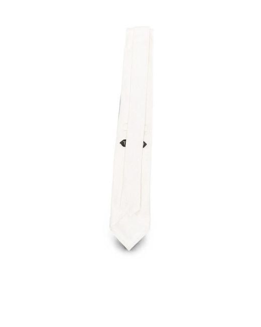 Tom Ford White Pointed-Tip Tie for men