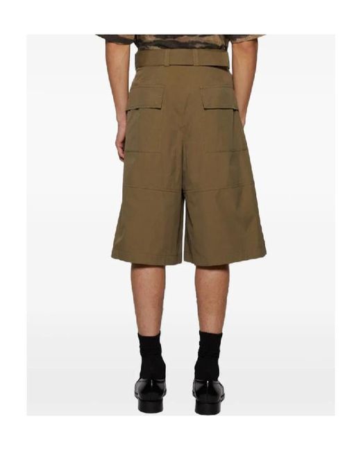 Jil Sander Brown 146 Shorts for men