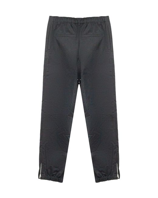 Jil Sander Gray Elastic Cuff Pants for men