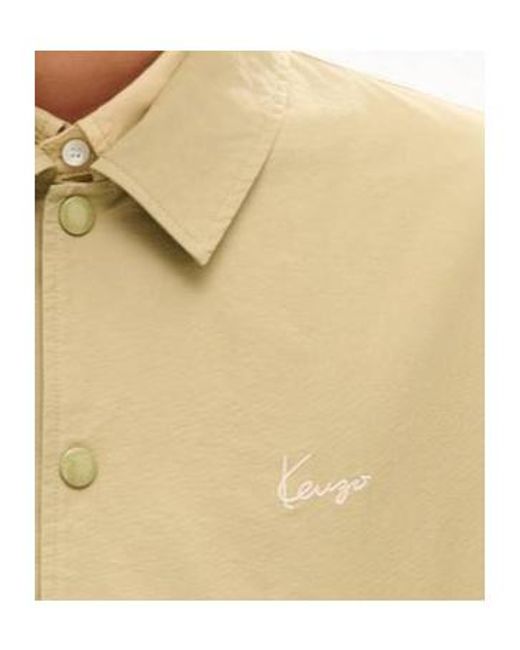 KENZO Green Signature Light Coach Jacket for men