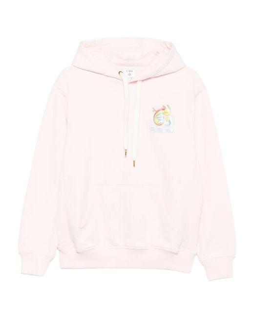 Casablanca Pink Manga Tennis Ball Hoodie