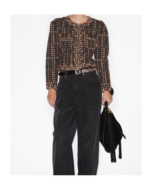 Isabel Marant Black Isabel Marant Étoile Christy Jacket