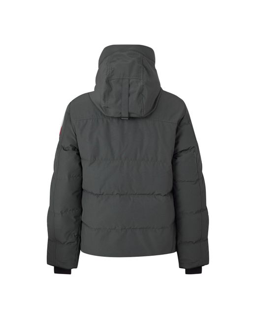 Canada Goose Gray Hooded Long-Sleeve Parka for men
