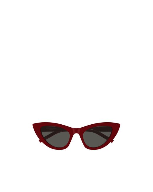 Saint Laurent Black Eyewear Cat Eye Sunglasses