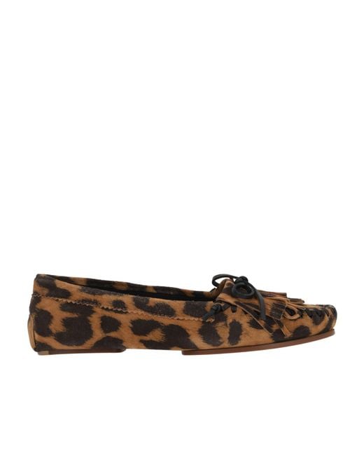 Paris Texas Brown Indiana Suede Loafers