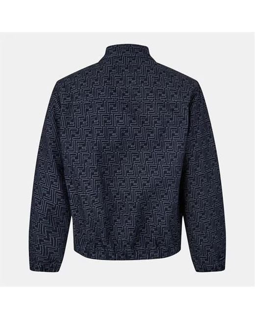 Fendi Blue Jeans Jacket for men