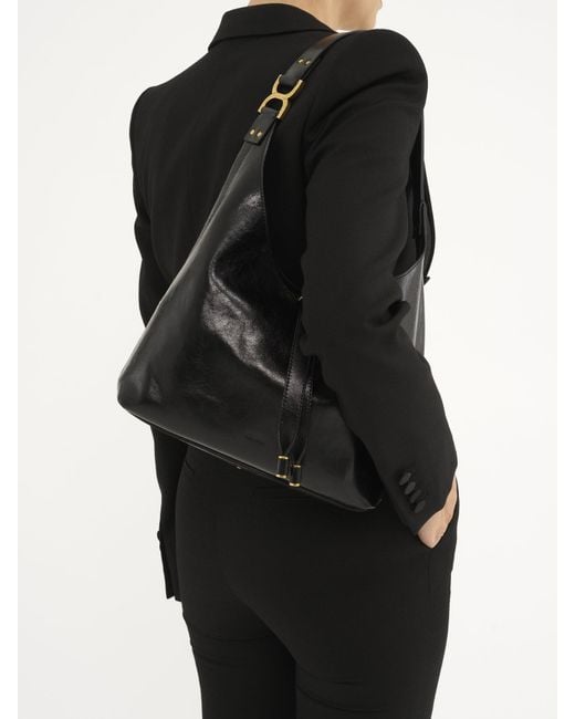 Chloé Black Chloé Small Marcie Shoulder Bag