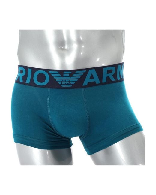 Emporio Armani Blue Logo Underwear for men