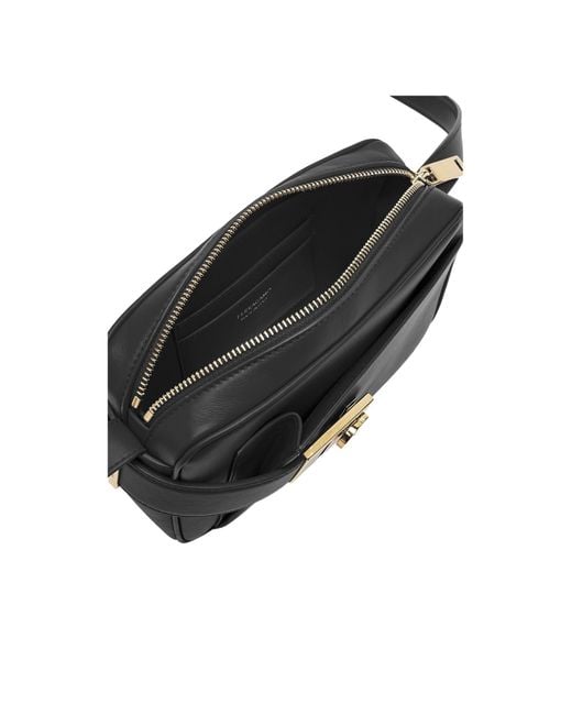 Ferragamo Black Logo Shoulder Bag