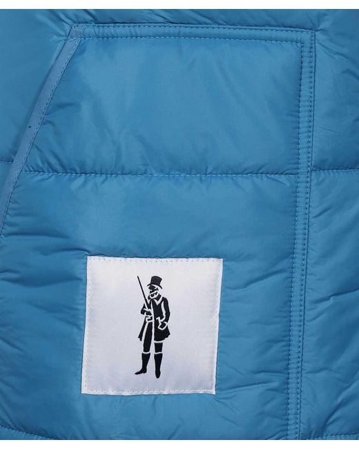 Mackintosh Blue Quilted Down Gilet for men