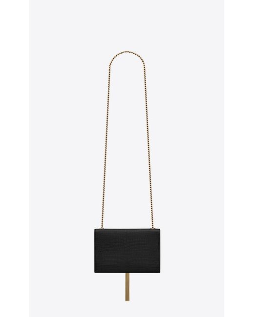 Saint Laurent White Kate Small Chain Bag
