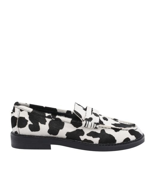 Steve Madden Black Adison-C Loafers
