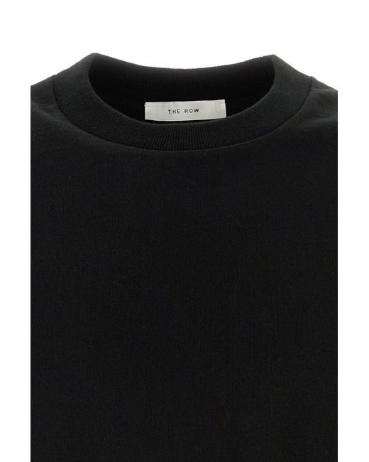 The Row Black Short-Sleeved T-Shirt for men