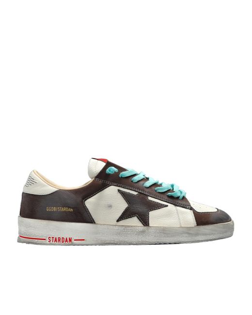 Golden Goose Deluxe Brand Multicolor Stardan Low-Top Sneakers for men