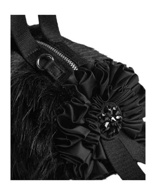Simone Rocha Black Top-Handle Shoulder Bag