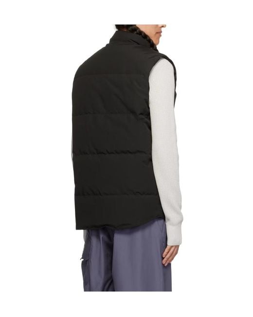 Canada Goose Black Freestyle Down Vest for men