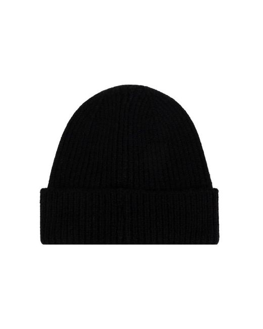 Anine Bing Black Wool Hat