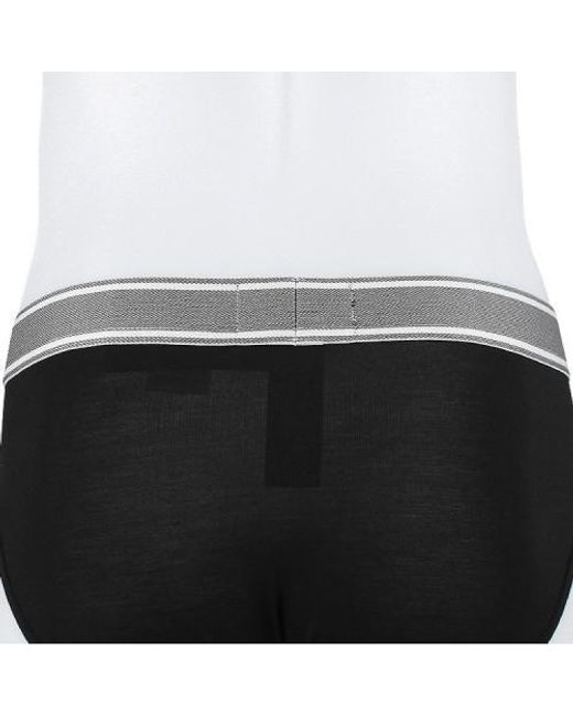 Emporio Armani Black Logo Underwear for men