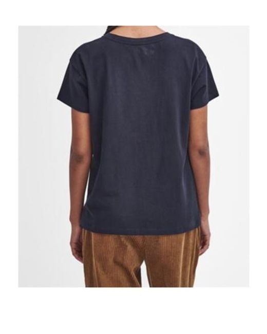 Barbour Blue Northumberland Classic T-Shirt