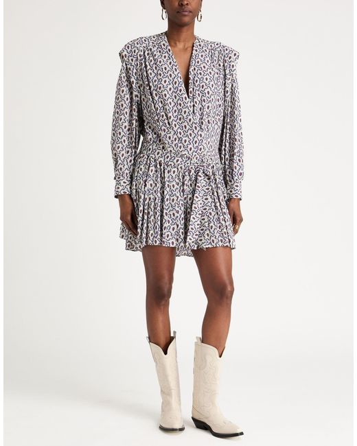Isabel Marant Gray Short Dress