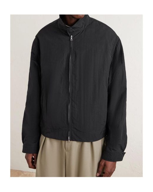 Dries Van Noten Black Zipped Jacket for men