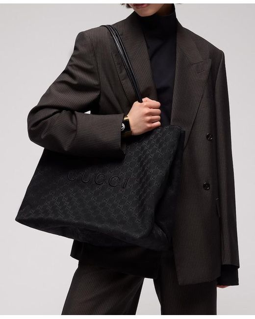 Gucci Black Ny Large Tote Bag