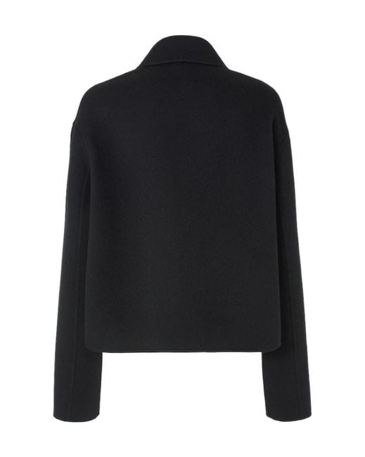 Fendi Black Ff Zucca Wool Blouson