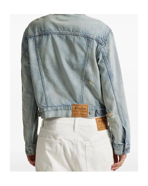 Polo Ralph Lauren Blue Denim Trucker Jacket