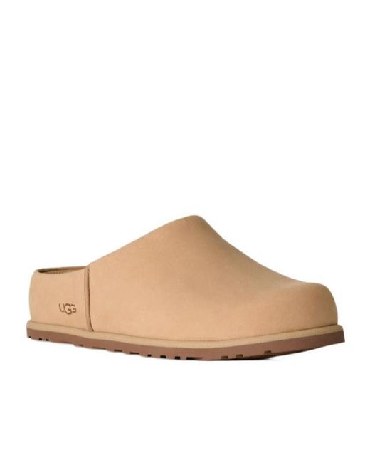 Ugg Brown Otzo Round-Toe Clogs