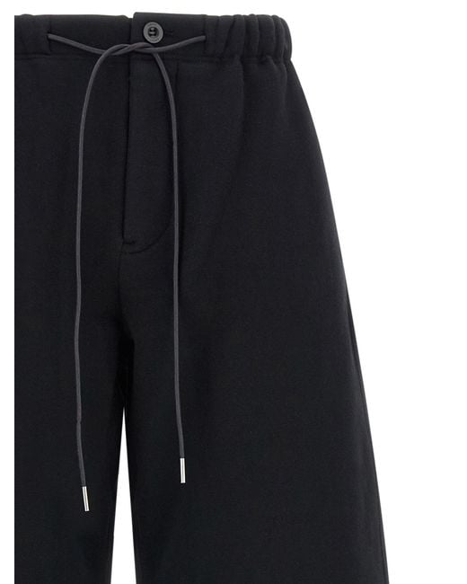 Sacai Blue Trompe L'Oeil Bermuda Pants