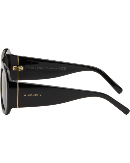 Givenchy Black Round Frame Sunglasses